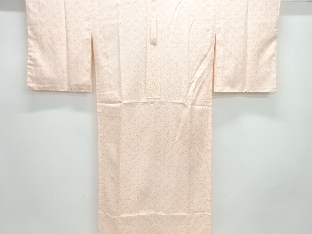 未使用品　小花模様単衣長襦袢